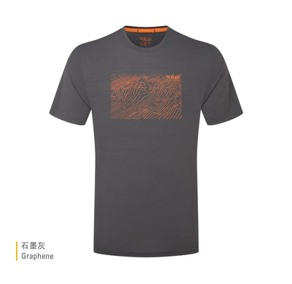 RAB Syncrino Ridge Tee 羊毛混紡快乾 排汗衣 男款 QFG36