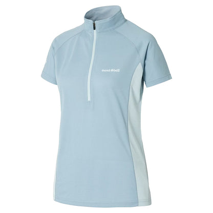 Montbell COOL S/S ZIP 女款 短袖半門襟 排汗衫 1114634