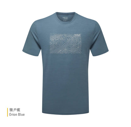RAB Syncrino Ridge Tee 羊毛混紡快乾 排汗衣 男款 QFG36