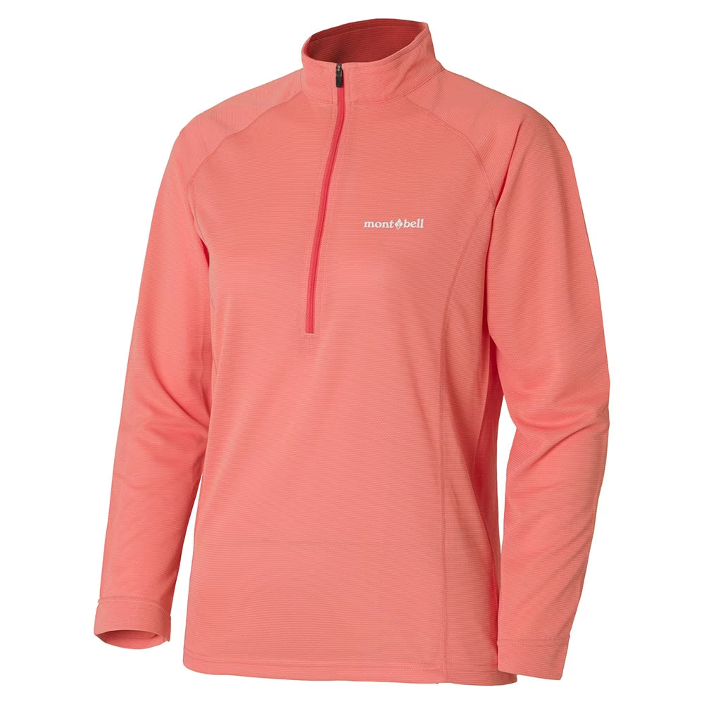 Montbell CooL LS ZIP SHIRT 女款長袖半門襟 1114632