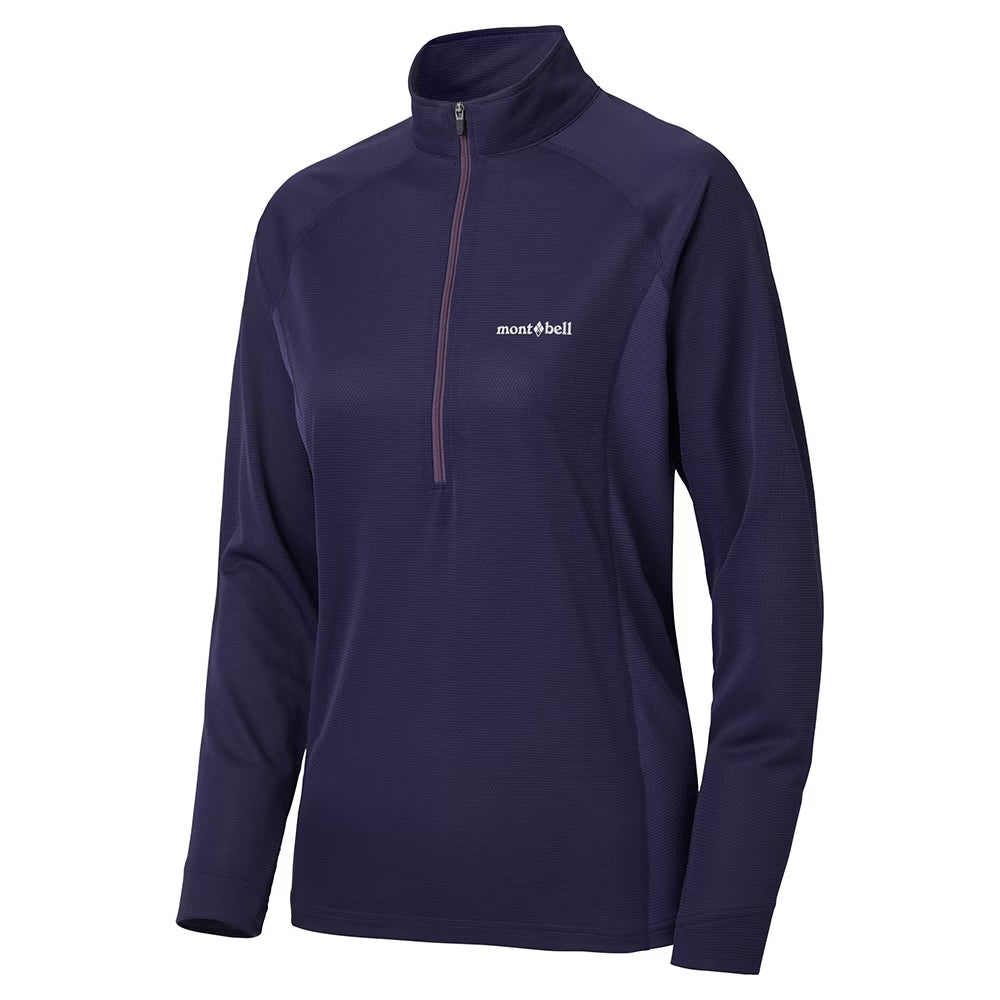 Montbell CooL LS ZIP SHIRT 女款長袖半門襟 1114632