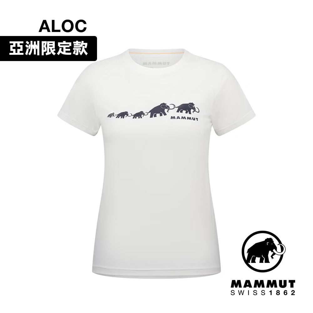 Mammut 長毛象 QD Logo AF 女 快乾短袖T恤 排汗衫 1017-02022