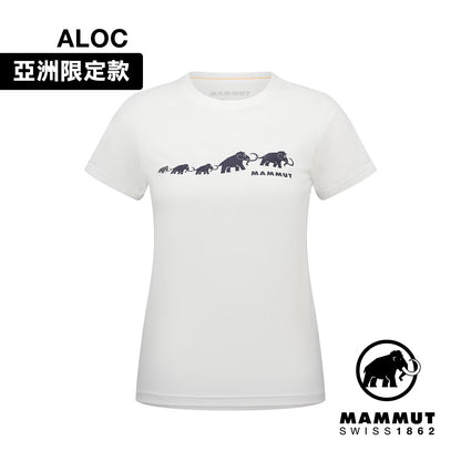 Mammut 長毛象 QD Logo AF 女 快乾短袖T恤 排汗衫 1017-02022