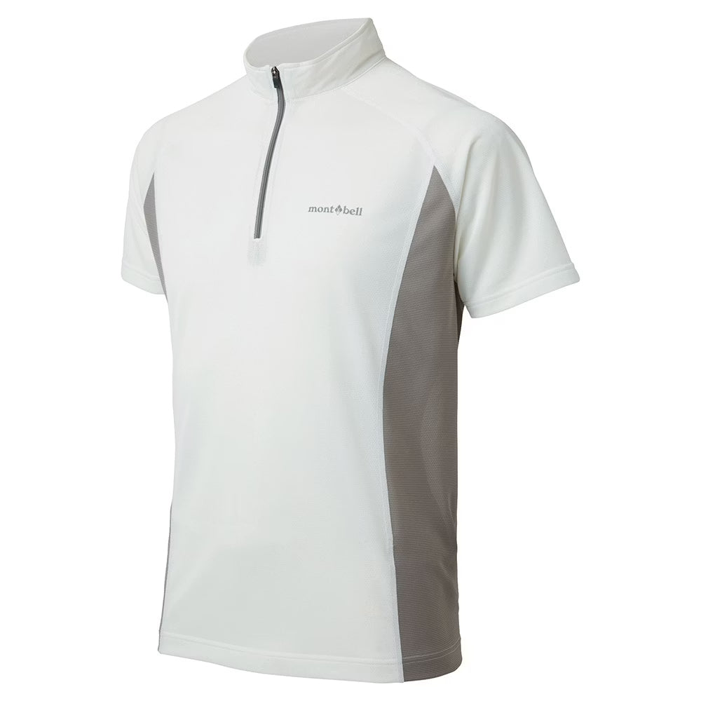 Montbell COOL S/S ZIP 男款短袖半門襟 1114633