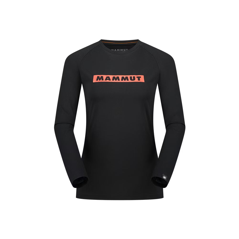 Mammut 女 QD Logo Print AF 快乾LOGO長袖T恤 1016-01040