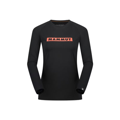 Mammut 女 QD Logo Print AF 快乾LOGO長袖T恤 1016-01040