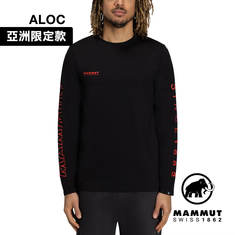 Mammut 男 QD Logo Print AF 快乾LOGO長袖T恤 1016-01030