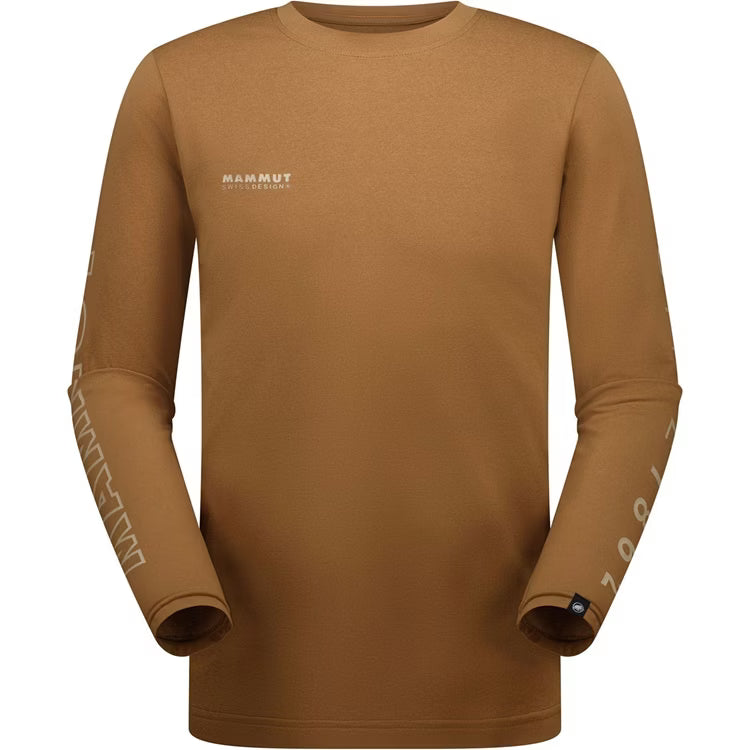 Mammut 男 QD Logo Print AF 快乾LOGO長袖T恤 1016-01030