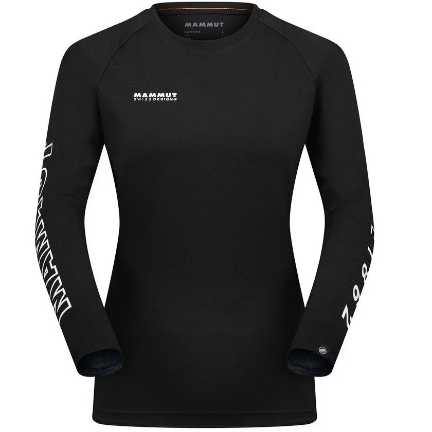 Mammut 女 QD Logo Print AF 快乾LOGO長袖T恤 1016-01040