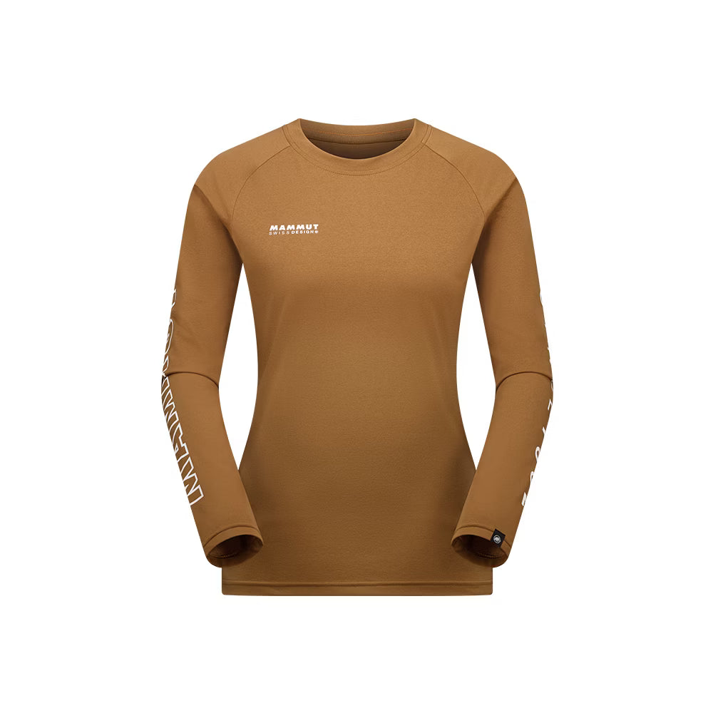 Mammut 女 QD Logo Print AF 快乾LOGO長袖T恤 1016-01040