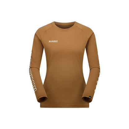 Mammut 女 QD Logo Print AF 快乾LOGO長袖T恤 1016-01040