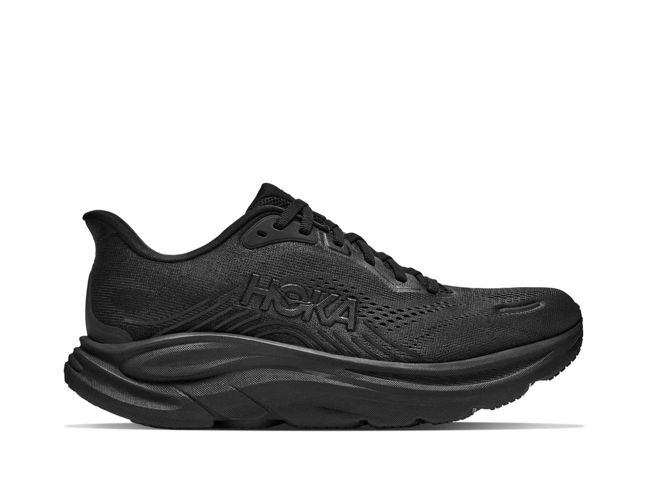 HOKA 男 Clifton 11 寬楦 路跑鞋 黑 1177538BBLC