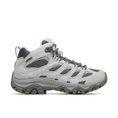 MERRELL Moab 3 Mid WP 女 中筒 登山健行鞋 灰色 J00004923