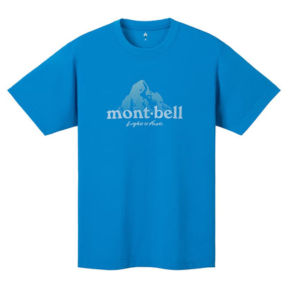 Montbell WIC.T LOGO山 短袖 排汗T 1114471
