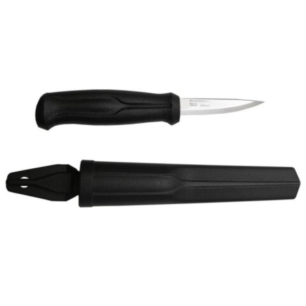 MORAKNIV WOOD CARVING BASIC 不鏽鋼木雕刀 黑 12658