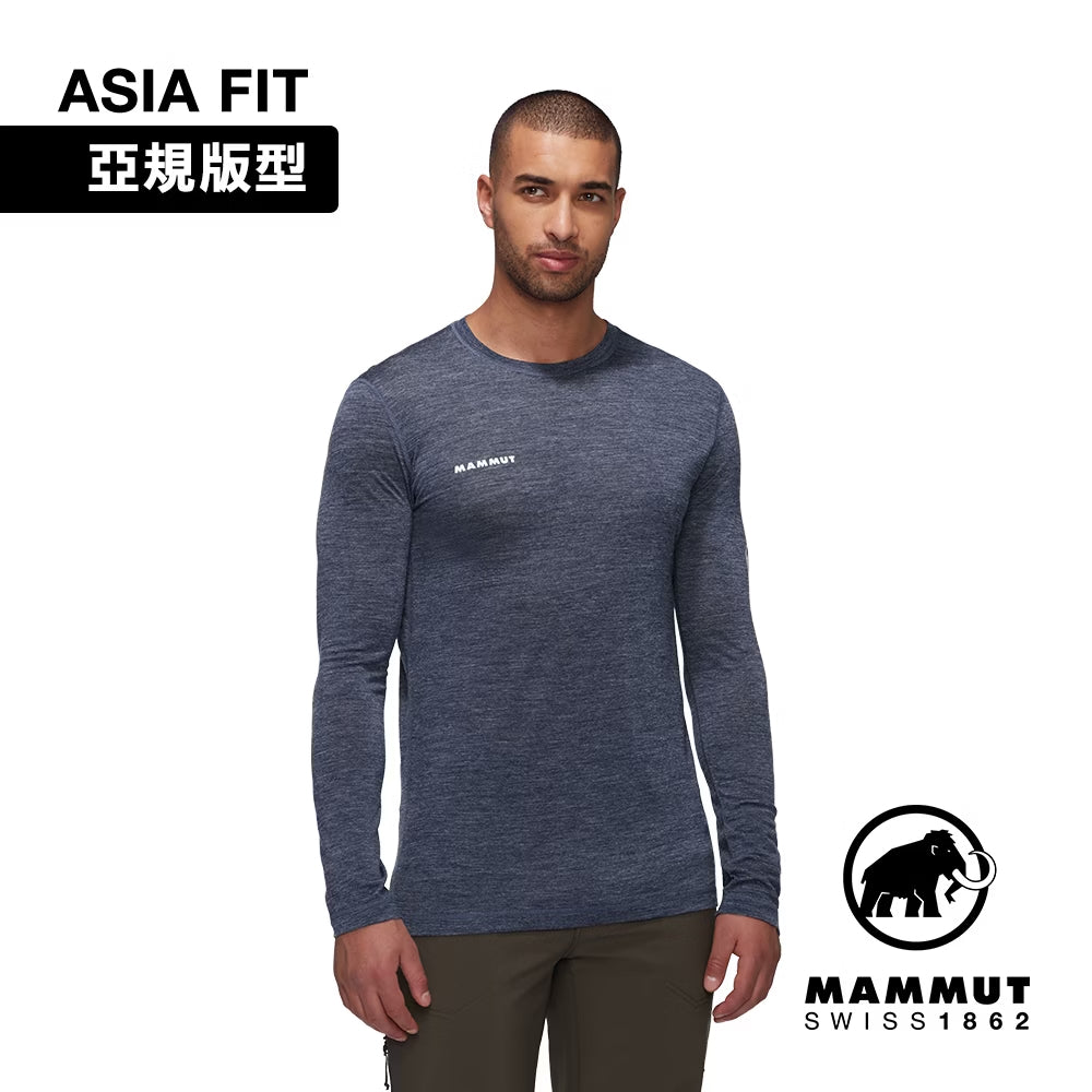 Mammut 長毛象 Tree Wool AF 男 羊毛混紡快乾抗臭長袖T恤 1016-01720