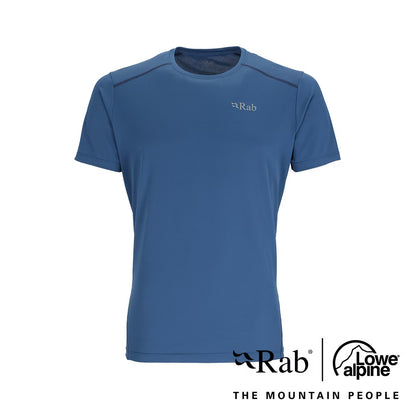 RAB Force Tee 男 圓領短袖透氣排汗衣 QBL05