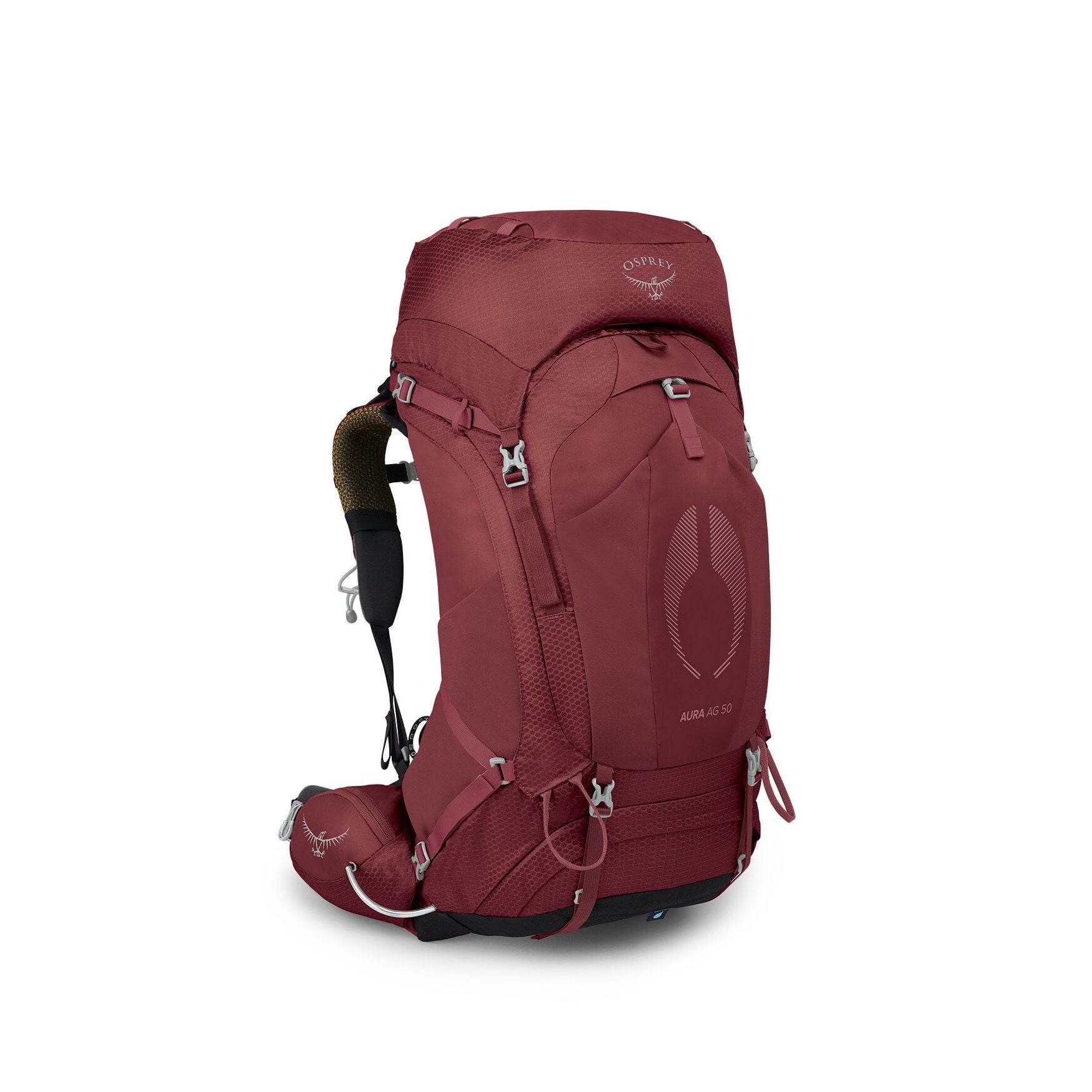 OSPREY Aura AG 50 女 網架登山背包 莓果冰沙 10004015