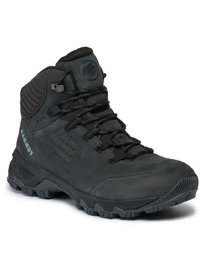 Mammut 長毛象 Nova IV Mid GTX 女 防水中筒登山鞋 黑色 3030-04730