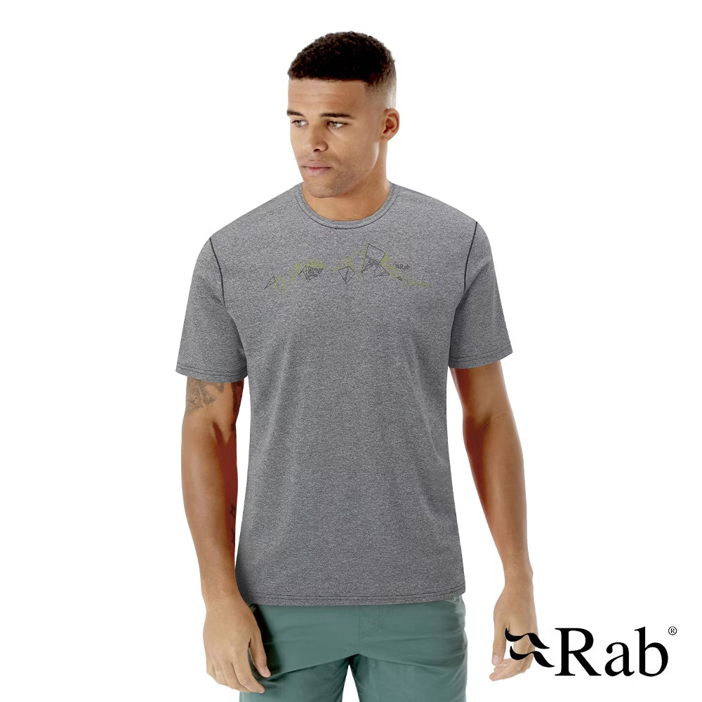RAB Mantle Tessalate Tee 男 圓領快乾短袖T恤 QBL14
