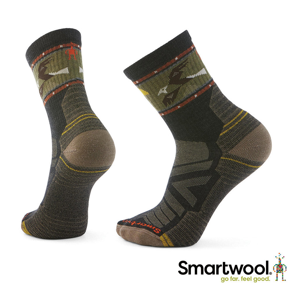 SmartWool 男 機能戶外 全輕量減震 中筒襪 Soaring 炭黑色 SW002737003