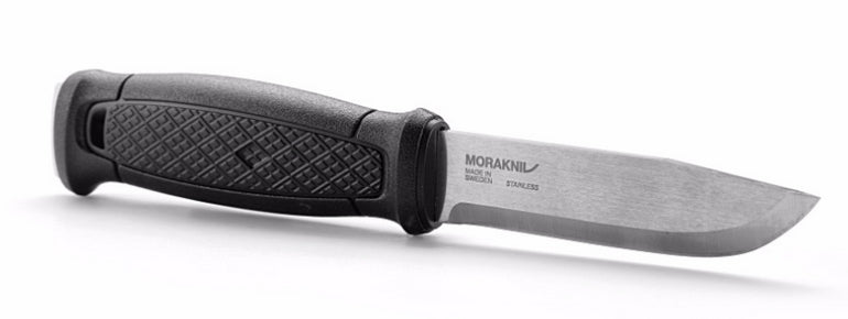 Morakniv Garberg leather 全龍骨式直刀 皮革護套版  不鏽鋼/鍍黑高碳鋼 可選 12635 / 13100