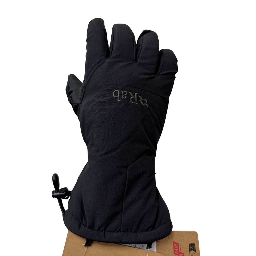 Rab STORM 男 輕防水保暖 手套 黑色 QAJ51BLK