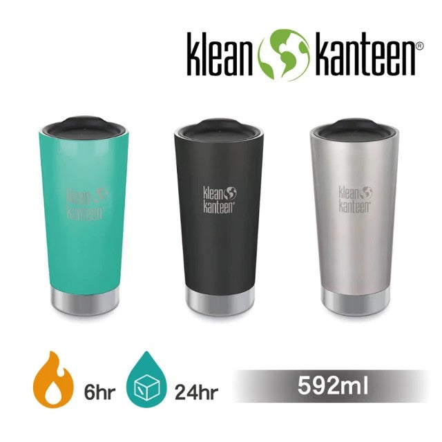 美國 Klean Kanteen 保溫鋼杯592ml (附蓋)