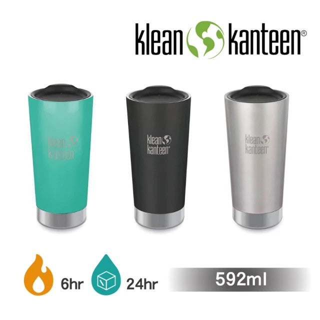 美國 Klean Kanteen 保溫鋼杯592ml (附蓋) K20VSSC
