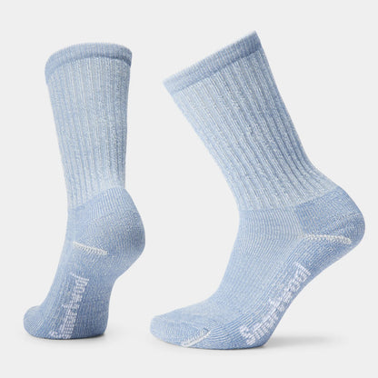 Smartwool 女 全輕量減震中長襪 頂級美麗諾羊毛 登山襪 霧藍 SW010293G61