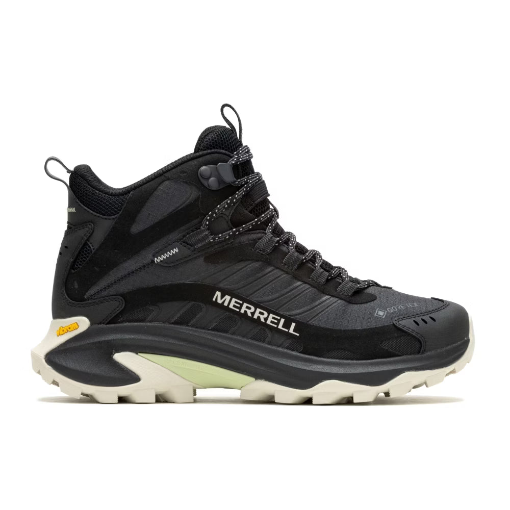 MERRELL 美國 MOAB SPEED 2 MID GTX 女 中筒防水登山鞋 黑 037826