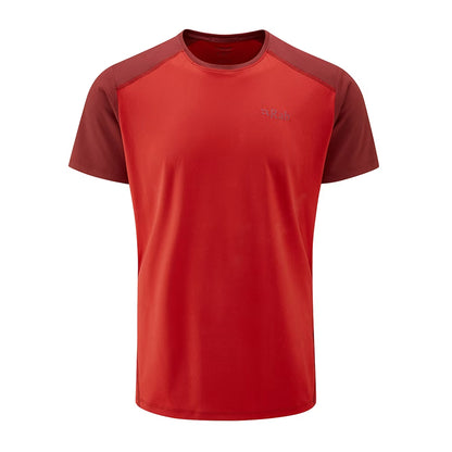 RAB Force Tee 男 圓領短袖透氣排汗衣 QBL05
