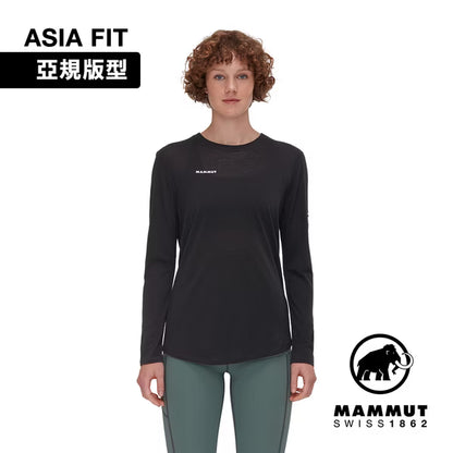 Mammut 長毛象 Tree Wool AF 女 羊毛混紡快乾抗臭長袖T恤 1016-01710