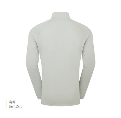RAB Sonic LS Zip 男款 長袖透氣拉鍊排汗衣 QBL03