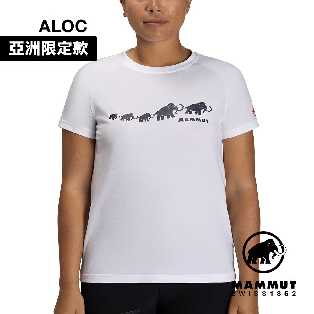 Mammut 長毛象 QD Logo AF 女 快乾短袖T恤 排汗衫 1017-02022