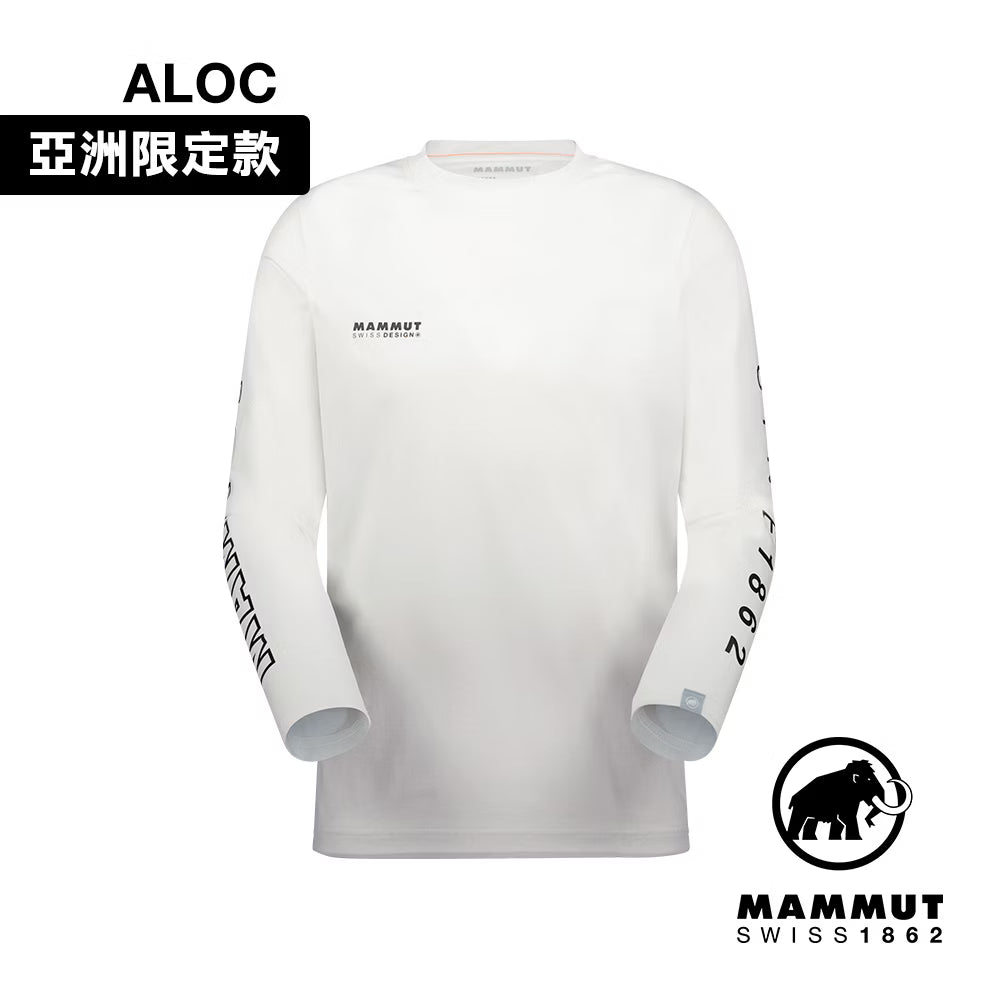 Mammut 男 QD Logo Print AF 快乾LOGO長袖T恤 1016-01030