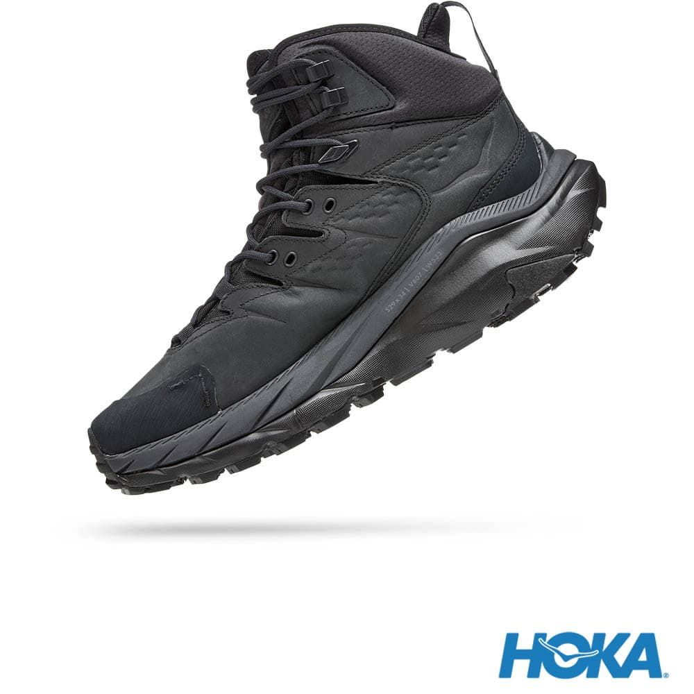 HOKA 男 Kaha 2 GTX 中筒防水登山鞋 黑 1123155BBLC