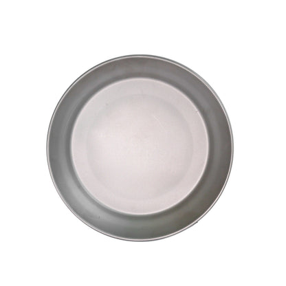 Outdoorbase 野夫炊煙 18cm 單層純鈦 野炊淺盤 OB27456