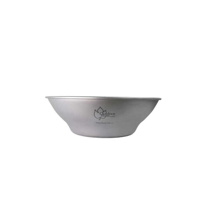 Outdoorbase 野夫炊煙 單層純鈦野炊盤 600ml /800ml OB27425