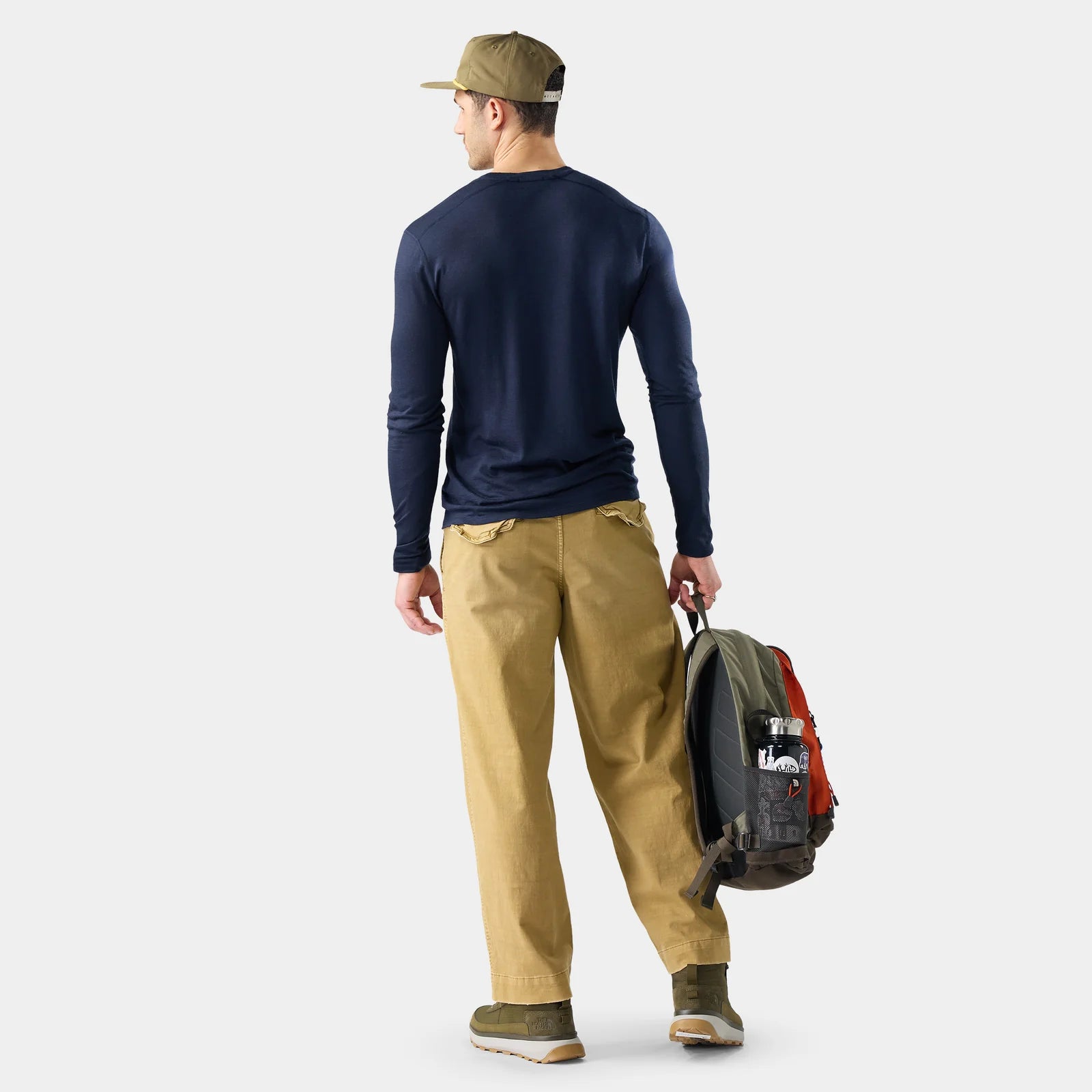 Smartwool 男 All-season 美麗諾羊毛內著長袖 深海軍藍 SW016953092