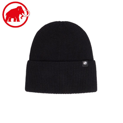 Mammut 長毛象 Snow Beanie 保暖針織帽 黑 1191-02380