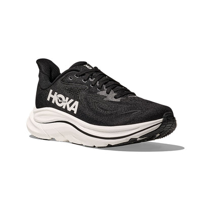 HOKA 男 Clifton 10 寬楦 路跑鞋 黑/白 1162032BWHT