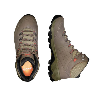 Mammut 長毛象 Nova IV Mid GTX 女 登山鞋 棕/杏桃白蘭地 3030-04731