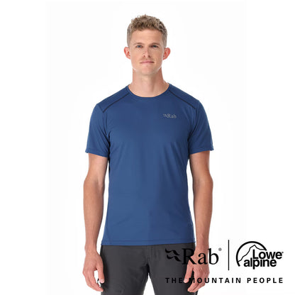 RAB Force Tee 男 圓領短袖透氣排汗衣 QBL05