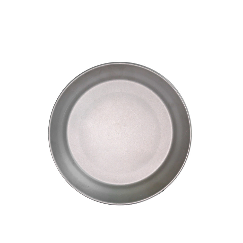 Outdoorbase 野夫炊煙 16cm 單層純鈦野炊淺盤 27449