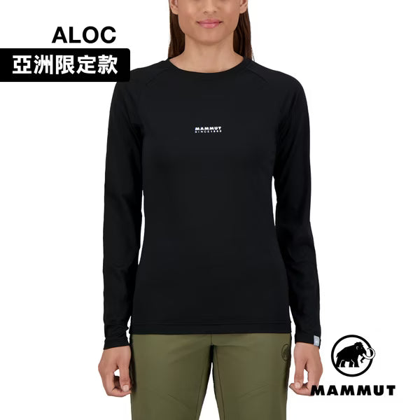 Mammut 女 QD Logo Print AF 快乾LOGO長袖T恤 1016-01040