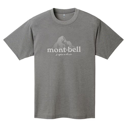 Montbell WIC.T LOGO山 短袖 排汗T 1114471