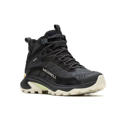 MERRELL 美國 MOAB SPEED 2 MID GTX 女 中筒防水登山鞋 黑 037826