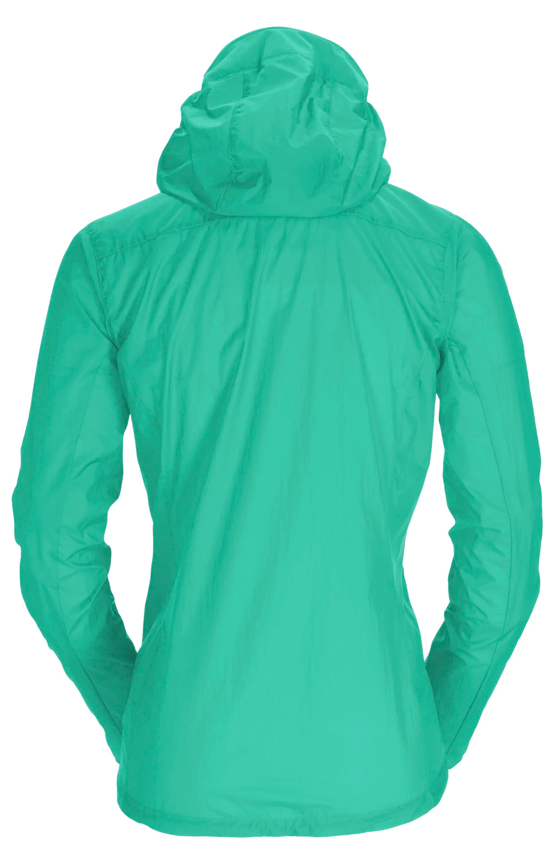 Rab Vital Hoody 女 輕量防風防潑水 連帽外套 孔雀綠 QWS50