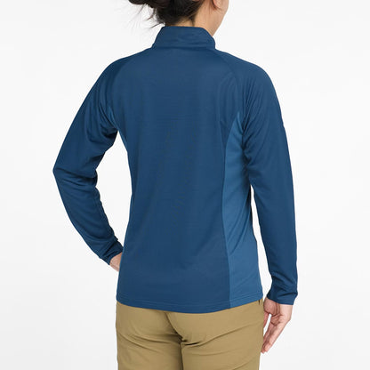 Montbell CooL LS ZIP SHIRT 女款長袖半門襟 1114632